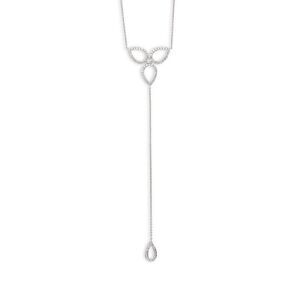 Kc Designs Diamond & 14K Flower Hanging Teardrop Necklace